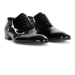 Hugo Boss Oxford Patent Leather Shoes